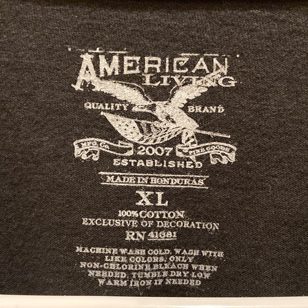 Rascal Flats 2009 Unstoppable Tour Men’s Size XL Rockabilly Black Cotton Tee - Picture 3 of 5